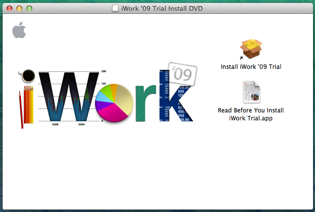 iwork 09 for mac